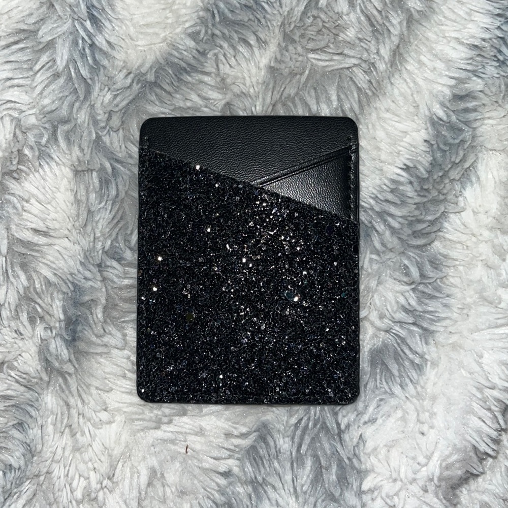 Card holder for back of phone